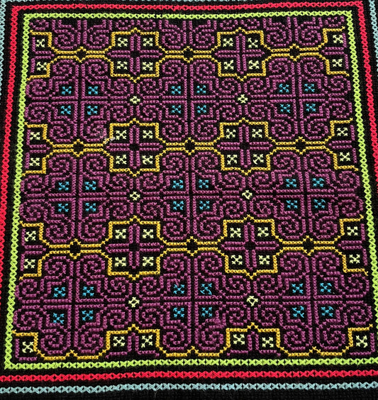 Shipibo Embroidery (Rectangle)