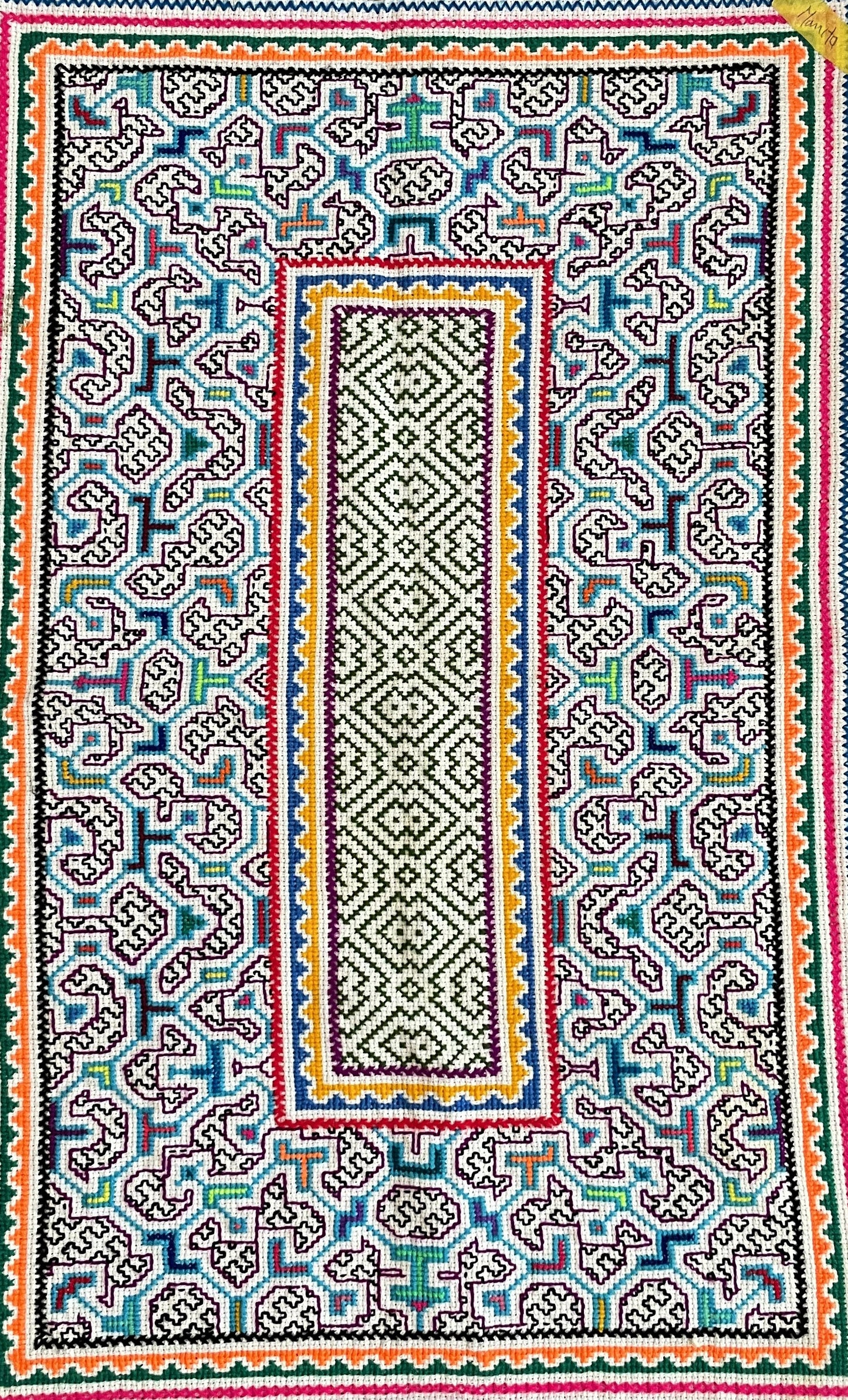 Shipibo Embroidery (Rectangle)